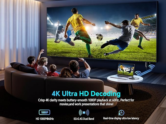 TRANSMISOR Y RECEPTOR HDMI INALÁMBRICO 328FT/100M