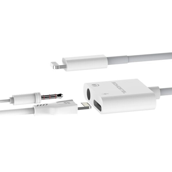 ADAPTADOR DE AUDIO Y CARGA 3.5 MM
