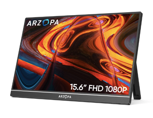 MONITOR PORTATIL ARZOPA 15.6" FHD 1080P