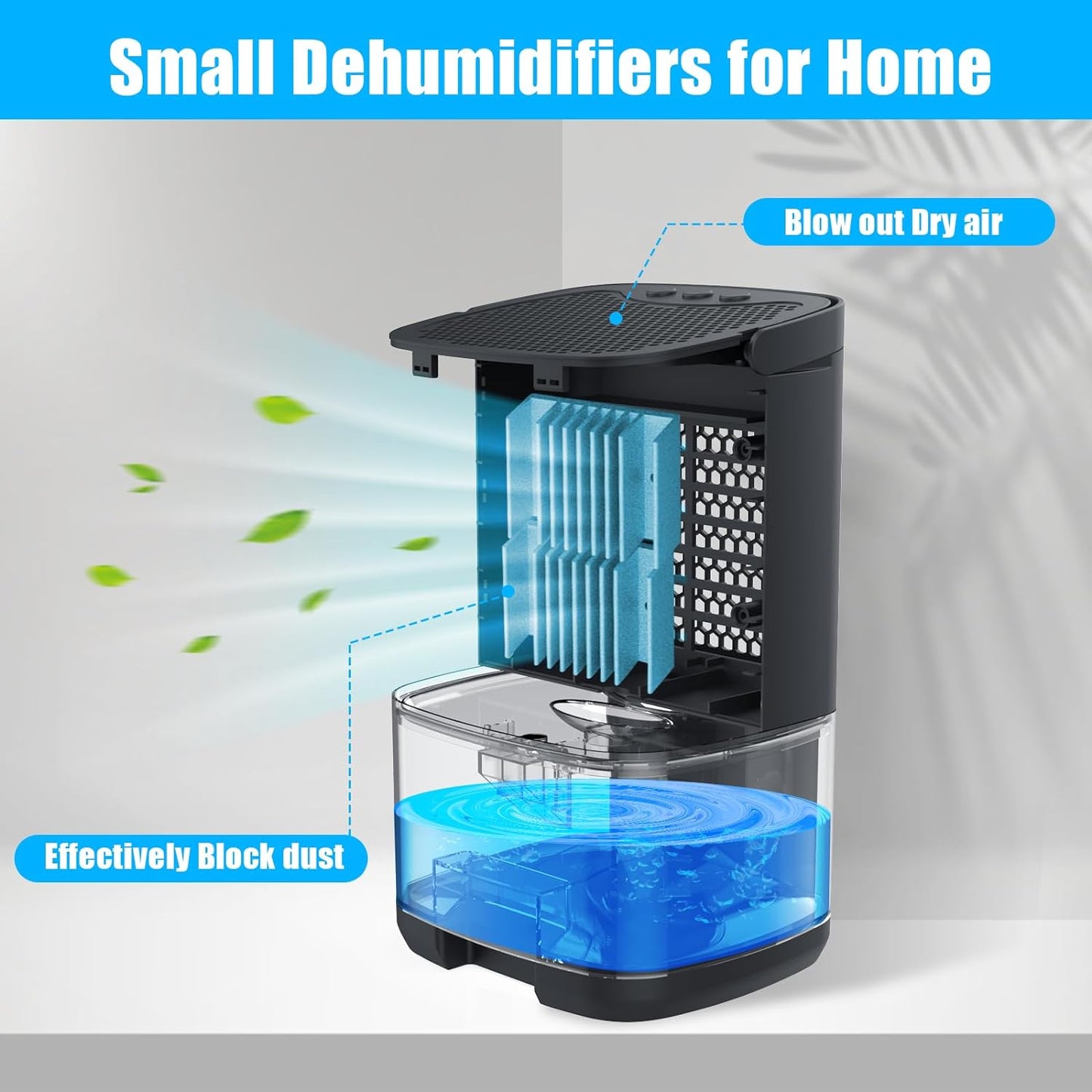 DESHUMIDIFICADOR PARA LA HUMEDAD 1L