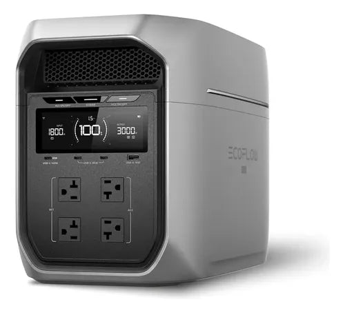 ESTACION DE ENERGIA PORTATIL ECOFLOW DELTA 3 MAX 2048WH