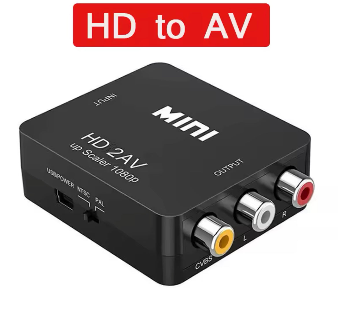 CONVERTIDOR DE HDMI A RCA