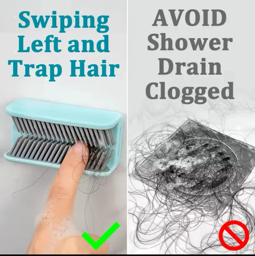 RECOLECTOR DE CABELLO DE PARED PARA BAÑO