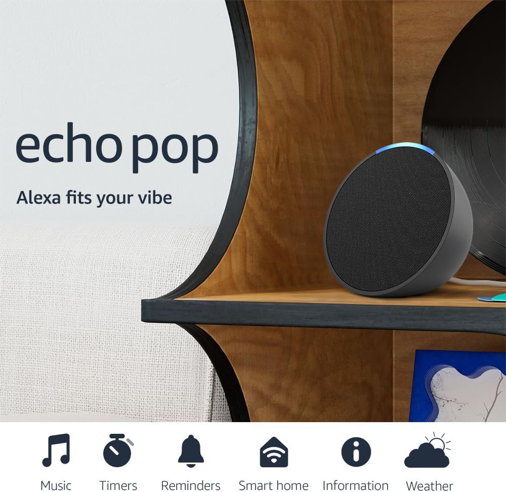 ALEXA AMAZON ECHO POP