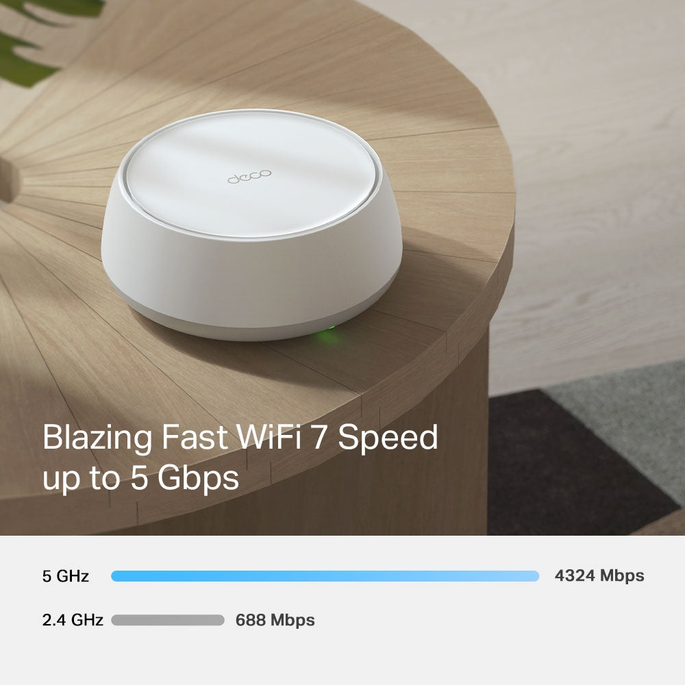 TP-LINK DECO SISTEMA MESH 2 PACK WIFI 7 BE5000 DOBLE BANDA