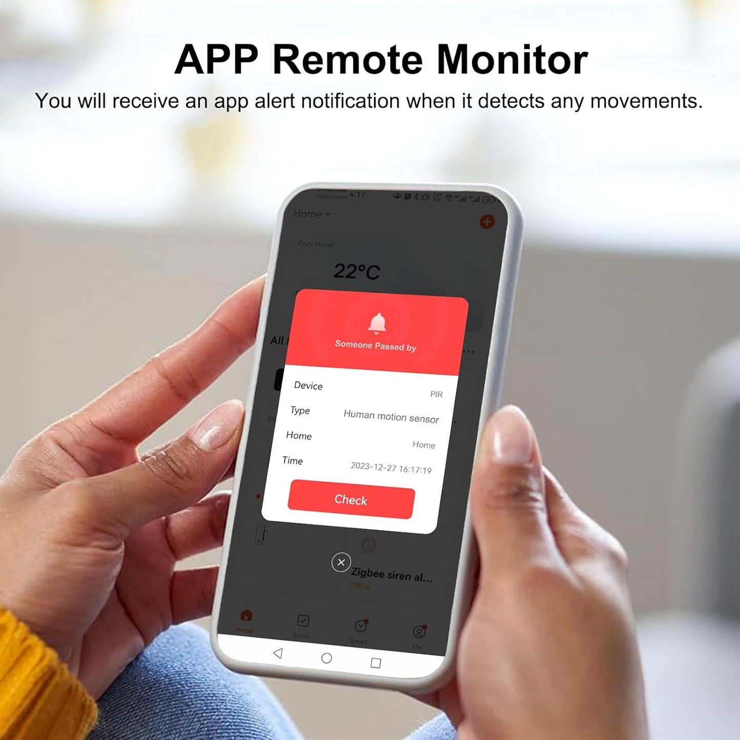 SENSOR DE MOVIMIENTO HUMANO WIFI