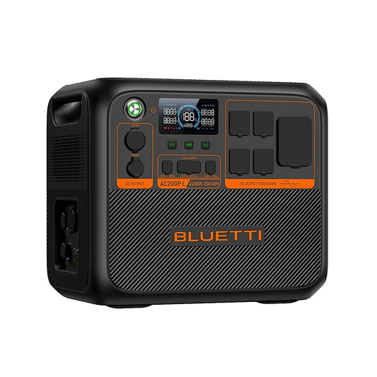 ESTACION DE ENERGIA PORTATIL BLUETTI AC200PL 2304WH