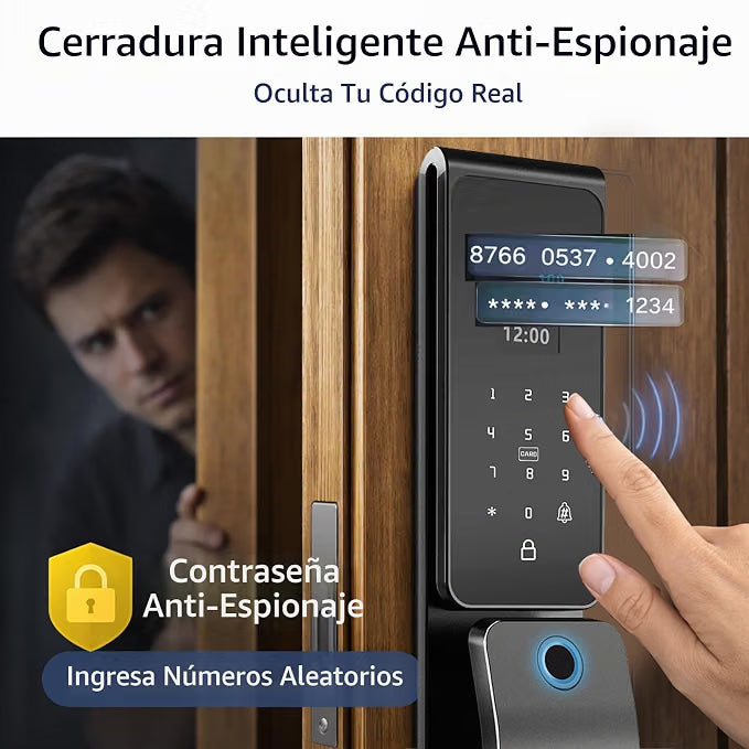 CERRADURA INTELIGENTE CON CAMARA WIFI IP68 + ALEXA TYSH-LWT12