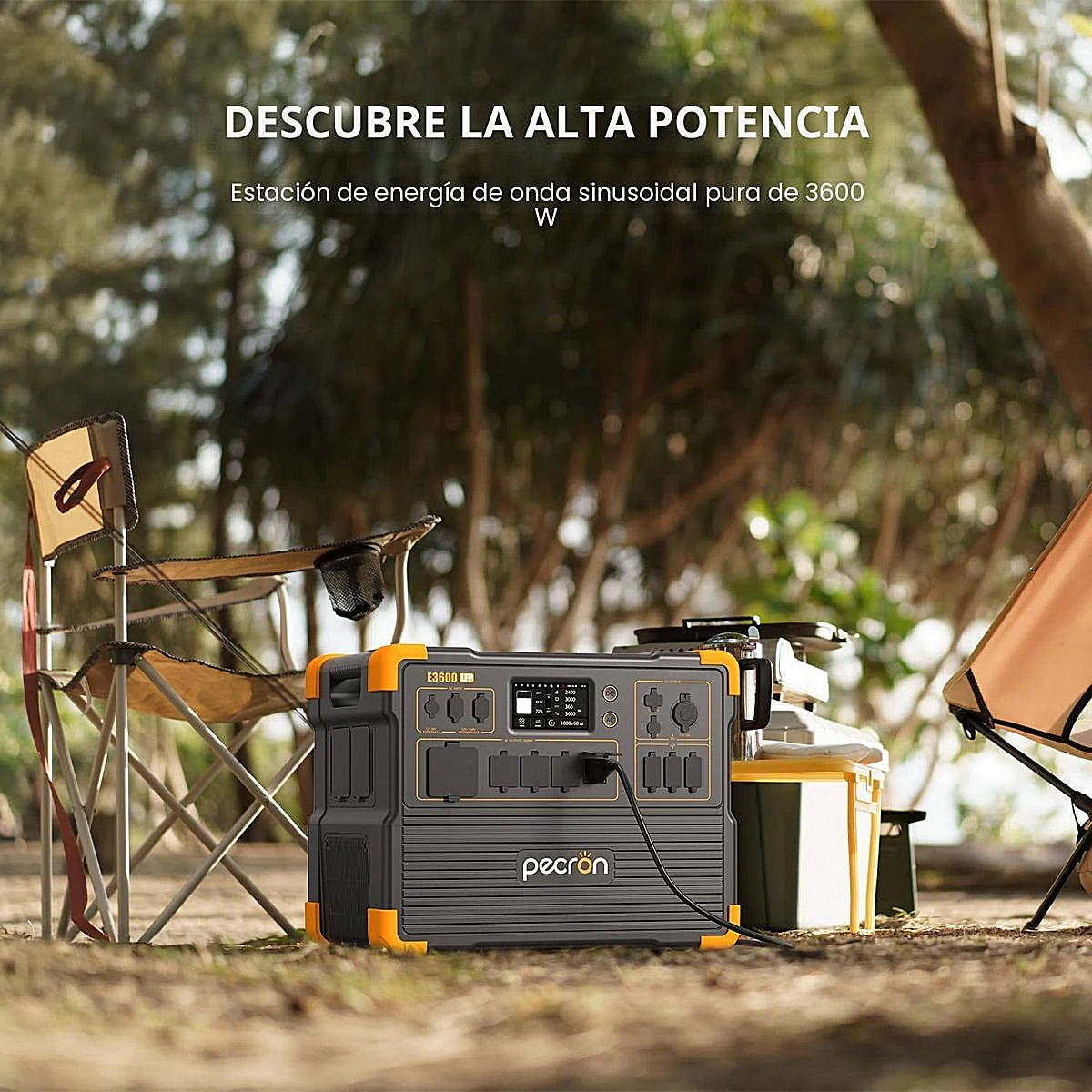 ESTACION DE ENERGIA PORTATIL PECRON E3600LFP 3072WH