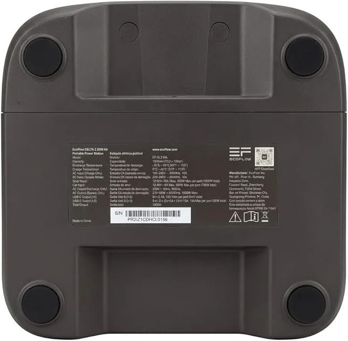 ESTACION DE ENERGIA ECOFLOW DELTA 3 AIR 2000 1920WH