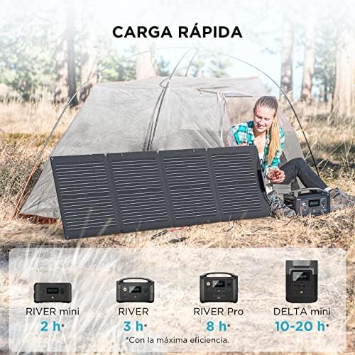 PANEL SOLAR ECOFLOW DE 110W PLEGABLE CON ESTUCHE
