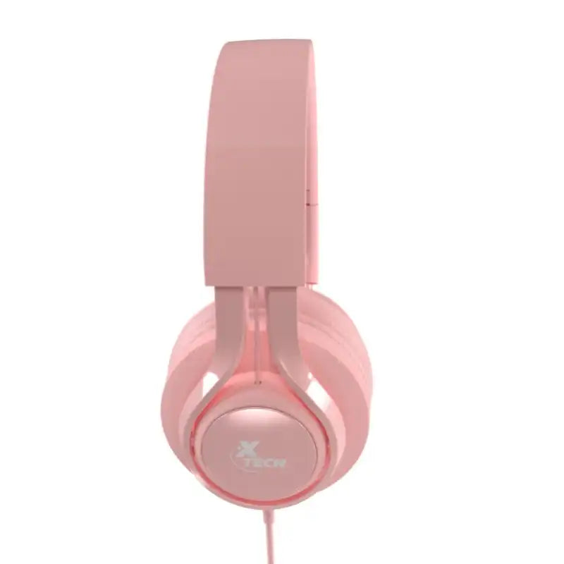 AUDIFONO XTECH XTH355 CUTIE ROSADO AUX 3.5MM