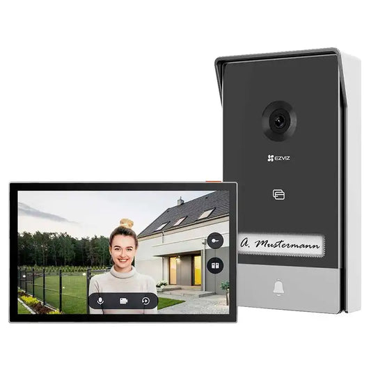 VIDEOPORTERO INTELIGENTE CON TIMBRE Y PANTALLA TACTIL EZVIZ CS-HP7 2K
