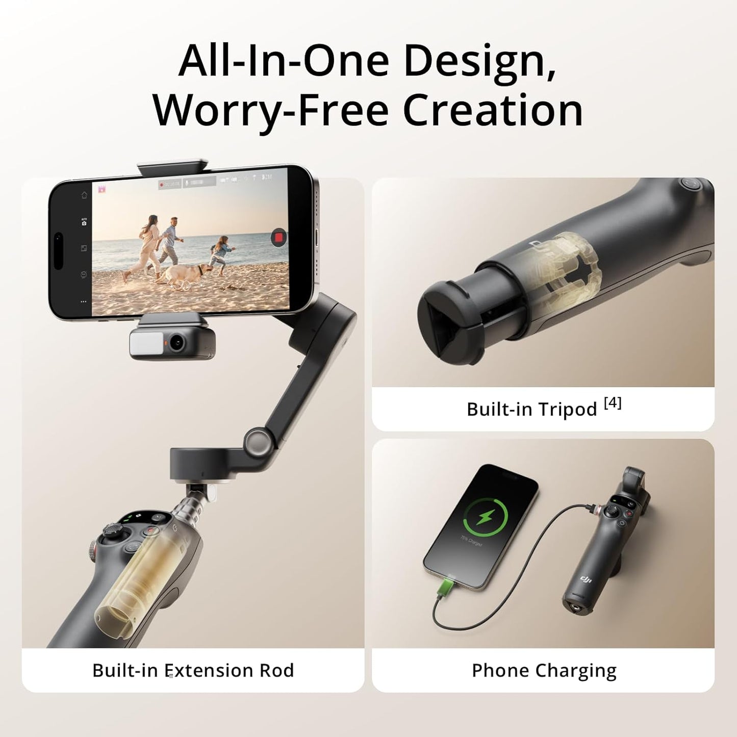 DJI OSMO MOBILE 7P ESTABILIZADOR DE TELEFONO