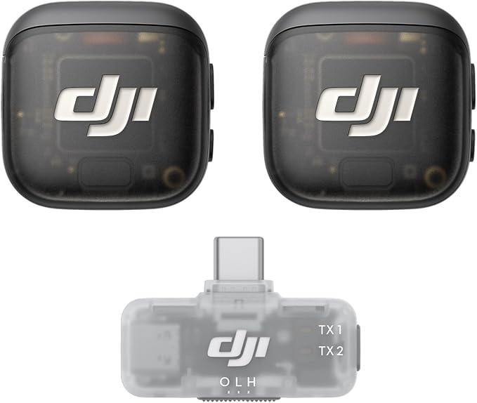 MICROFONO DJI MIC 3 MOBILE (2 RX - 1 TX)