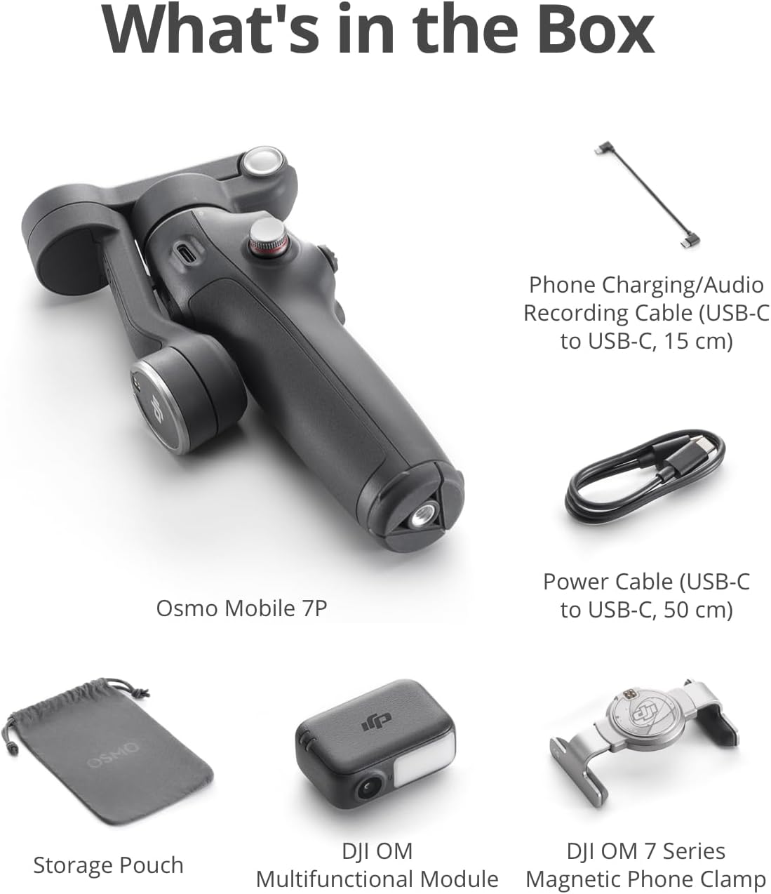 DJI OSMO MOBILE 7P ESTABILIZADOR DE TELEFONO