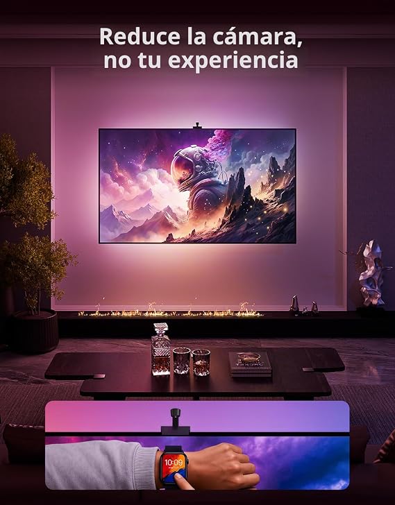 AILOFY - RETROILUMINACIÓN LED PARA TV CON CÁMARA