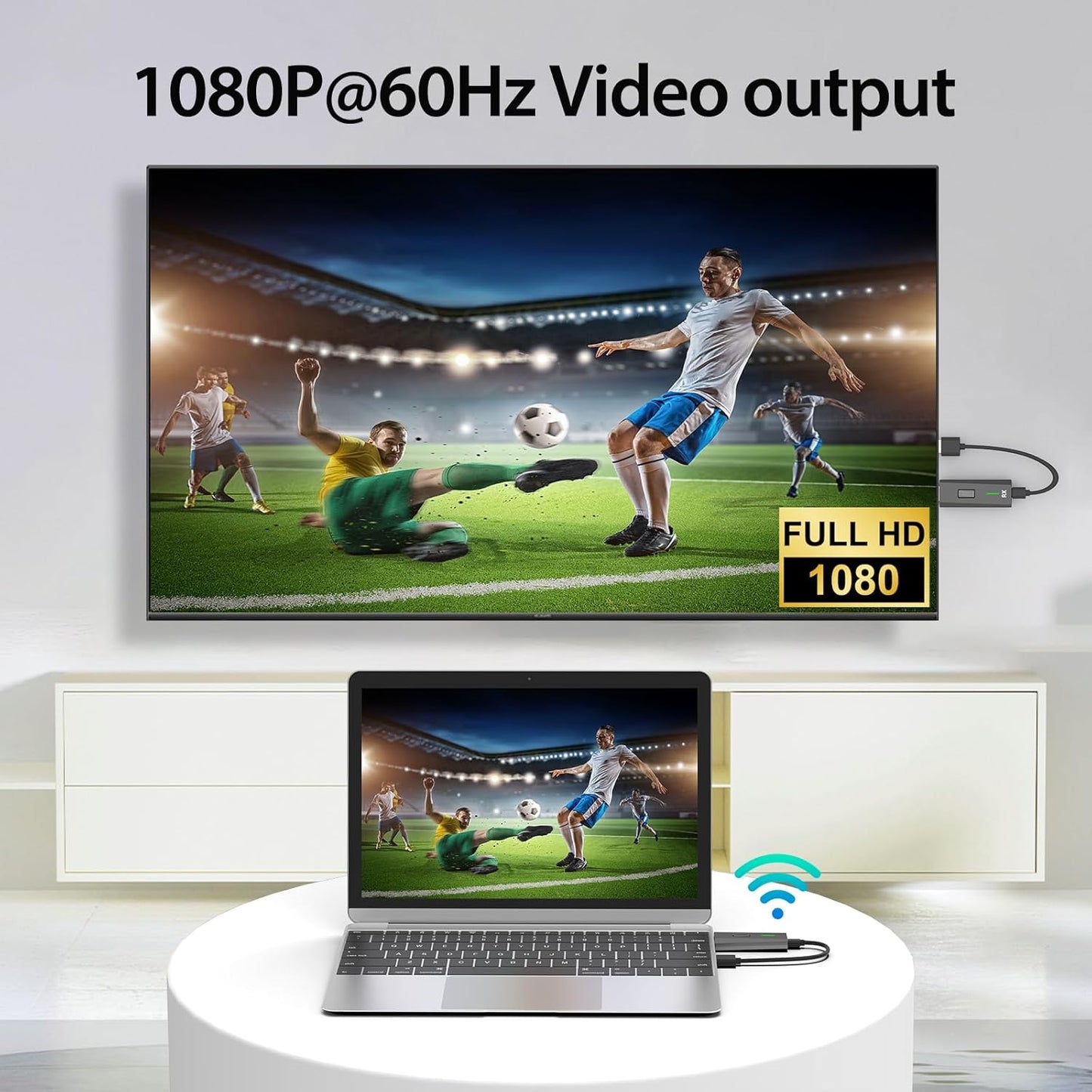 TRANSMISOR Y RECEPTOR HDMI INALÁMBRICO ACTUALIZADO 2026
