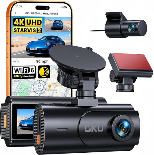 CAMARA PARA CARRO FRONTAL Y TRASERA 4K