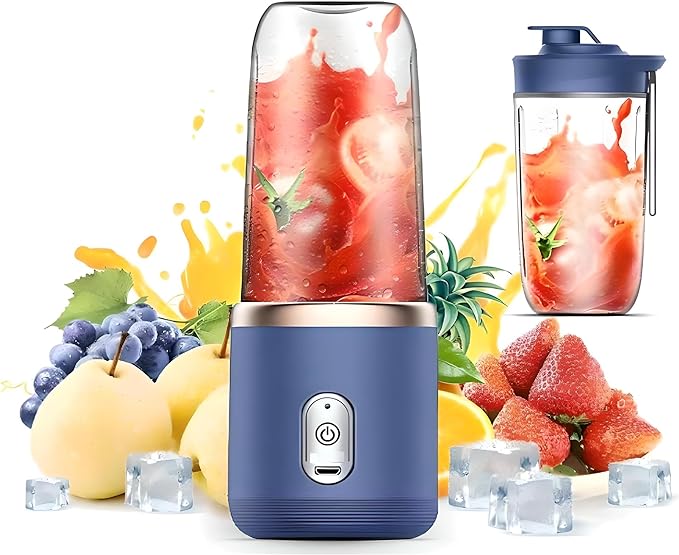 LICUADOR PORTATIL RECARGABLE + 1 VASO