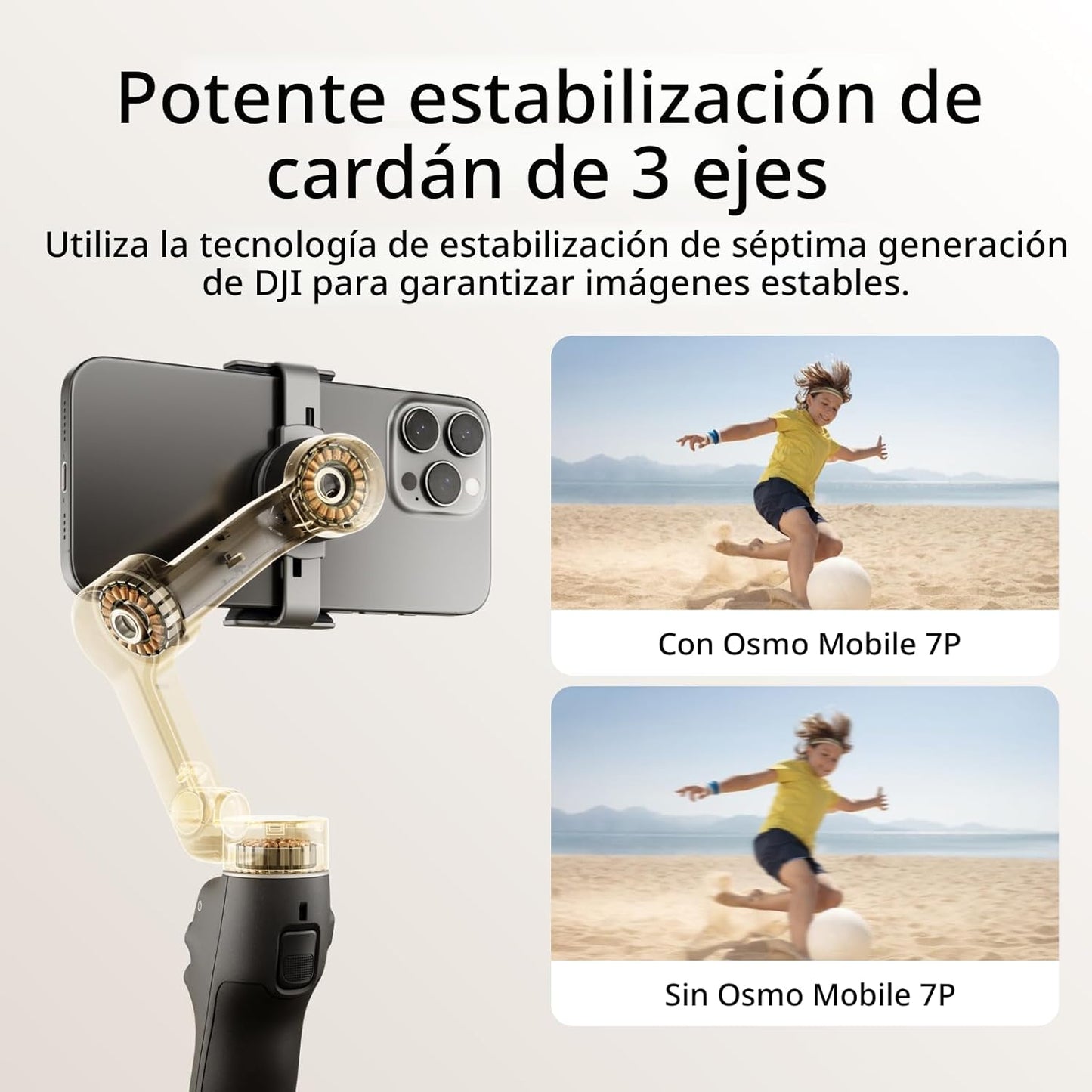 DJI OSMO MOBILE 7P ESTABILIZADOR DE TELEFONO