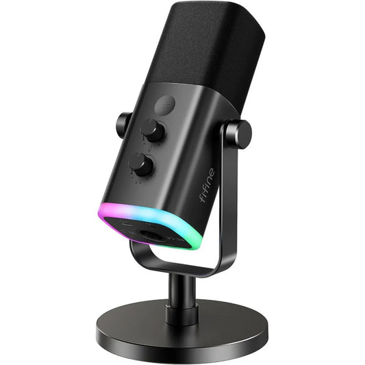 MICRÓFONO FIFINE AM8 STREAMING RGB XLR/USB