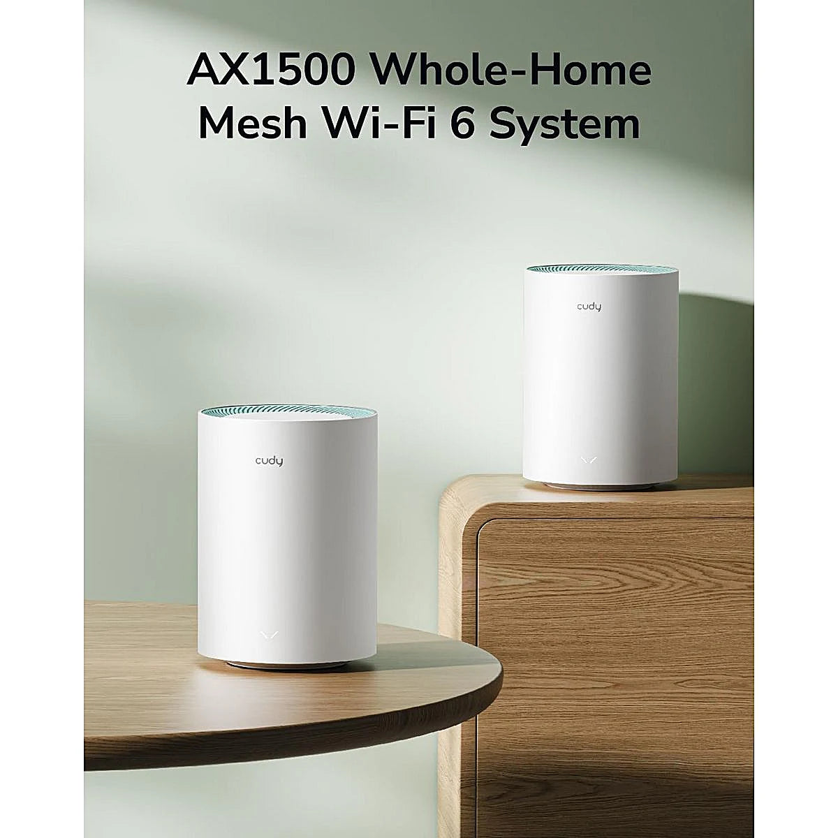 CUDY SISTEMA WI-FI MESH AX1500 M1500 (1 PACK)