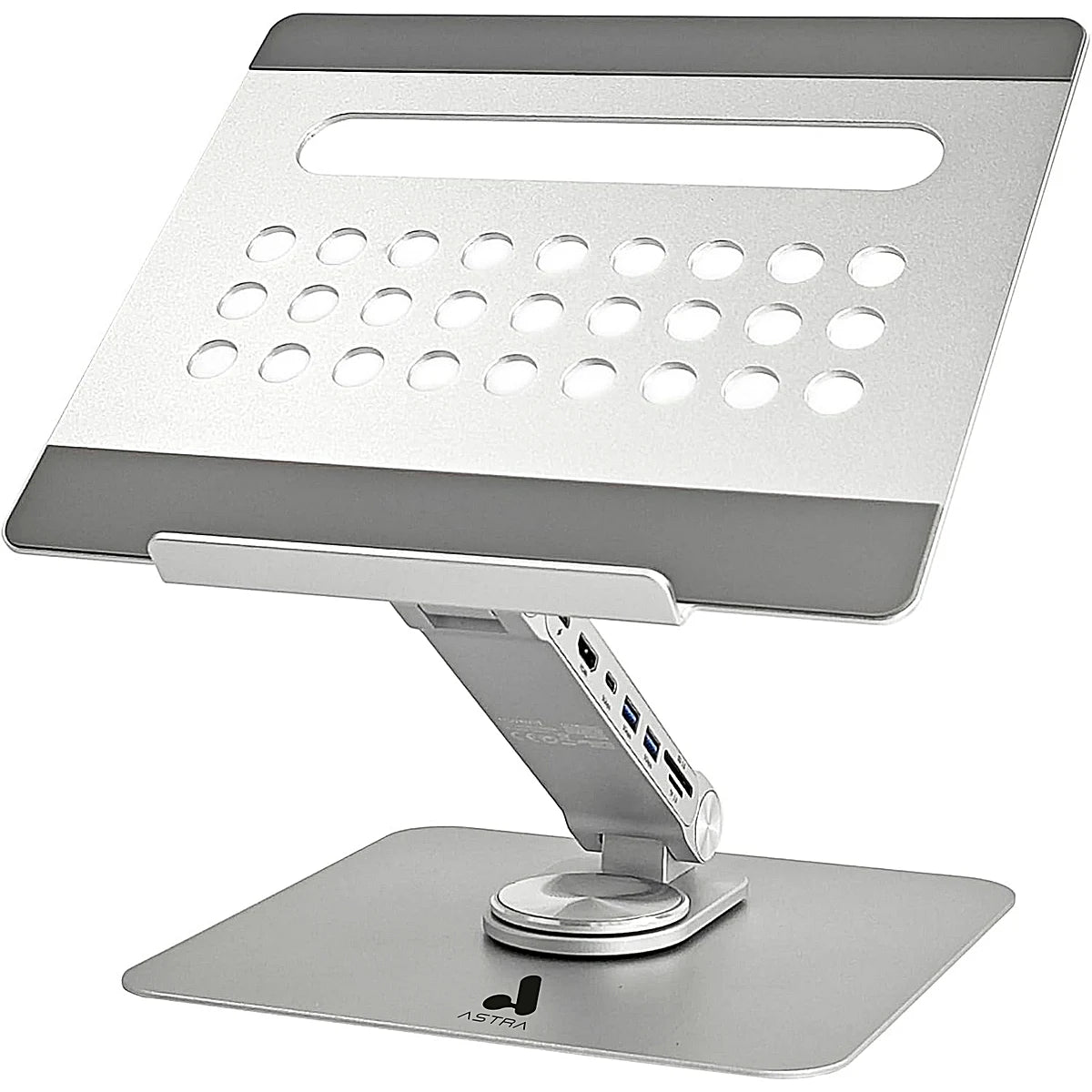 BASE PARA LAPTOP ASTRA 60 GRADOS DOCKING 7 EN 1 METALICA