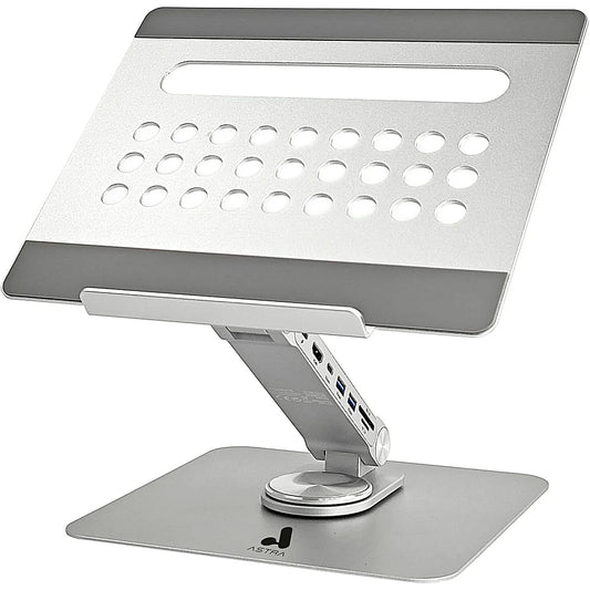 BASE PARA LAPTOP ASTRA 60 GRADOS DOCKING 7 EN 1 METALICA