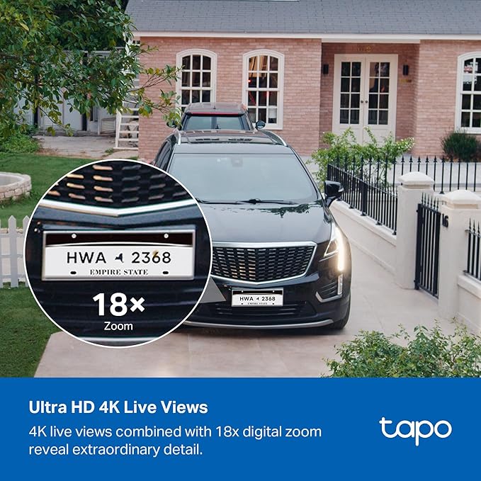 TAPO MAGCAM C465 - CÁMARA DE SEGURIDAD INALÁMBRICA 4K PARA EXTERIORES