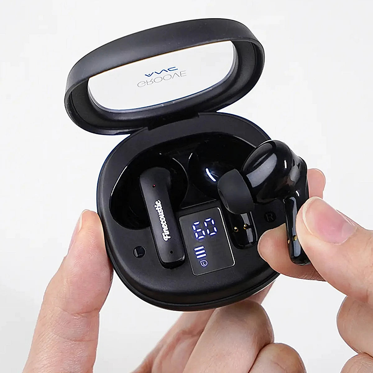 AUDÍFONO INALÁMBRICO FANTECH FINECOUSTIC FT20 EARBUDS NEGRO