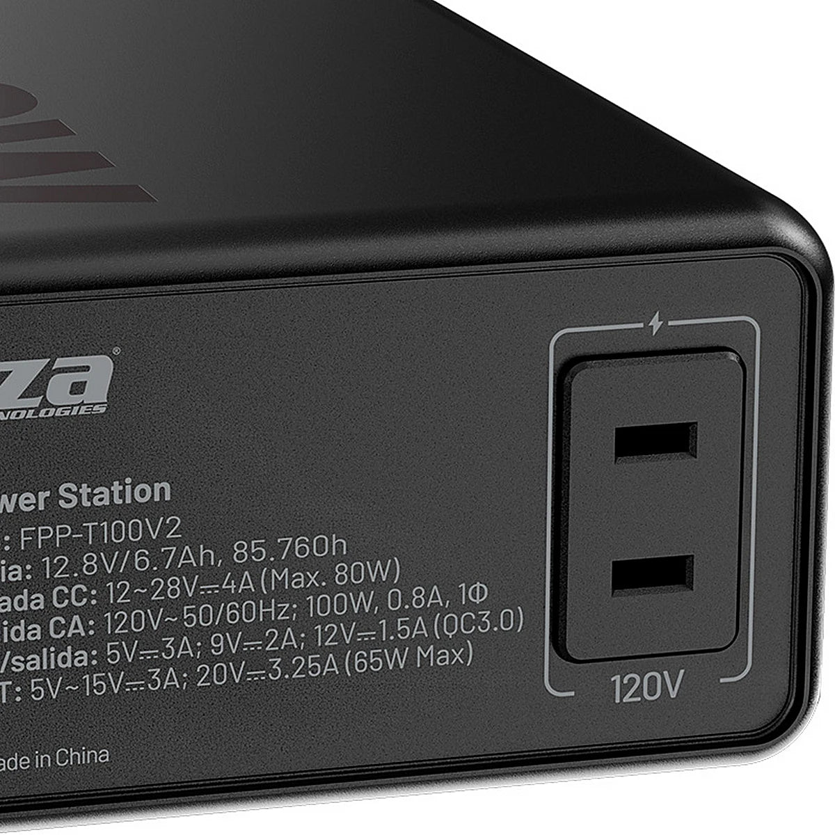 ESTACION DE ENERGIA PORTATIL FORZA FPP-T100 TITAN 100W
