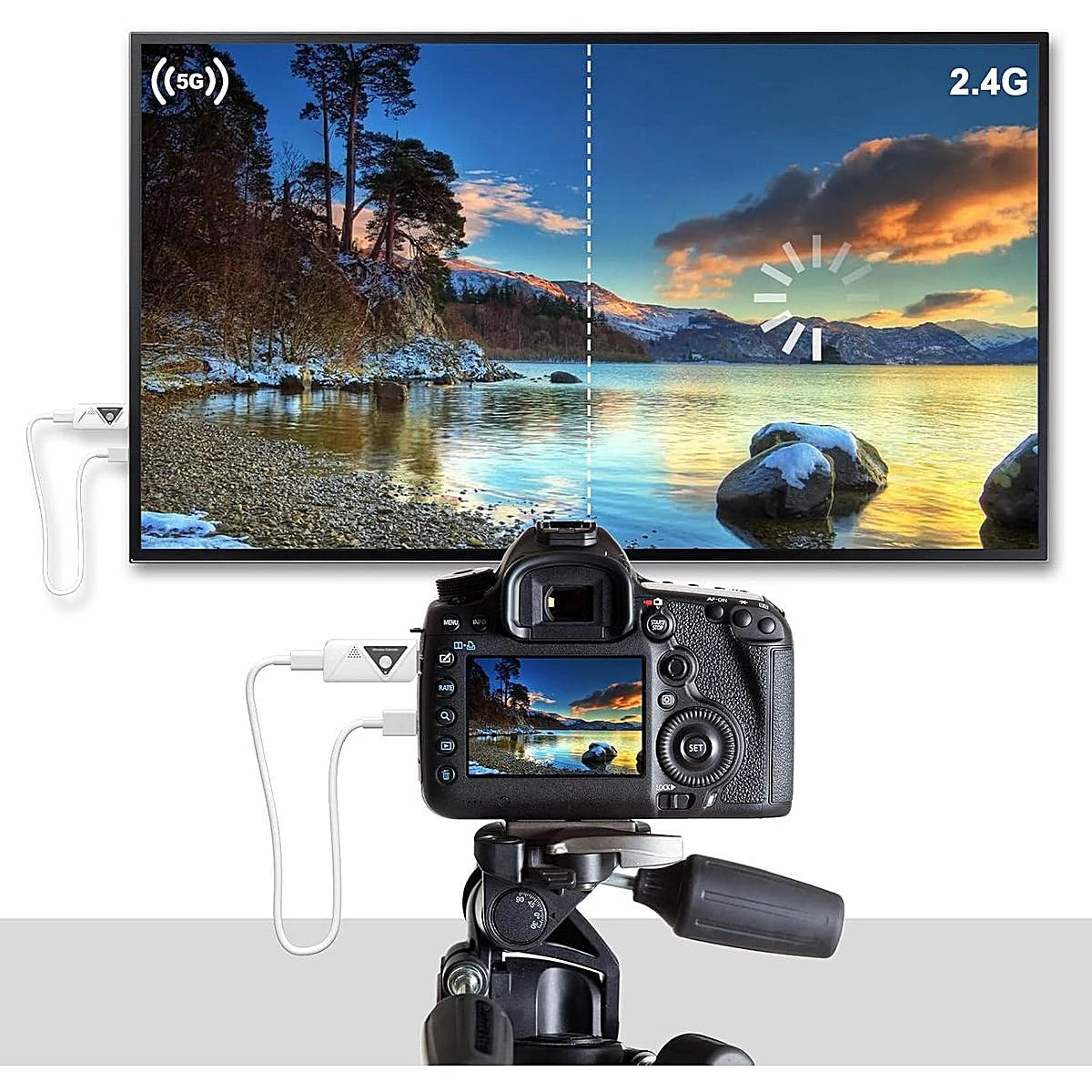 EXTENSOR HDMI INALÁMBRICO DT257W-H 30M FULL HD 30 METROS