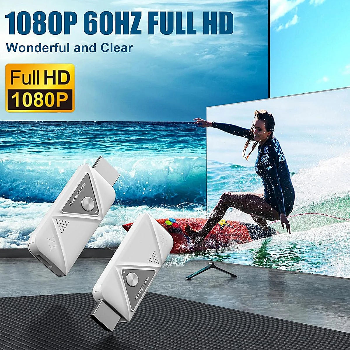 EXTENSOR HDMI INALÁMBRICO DT257W-H 30M FULL HD 30 METROS