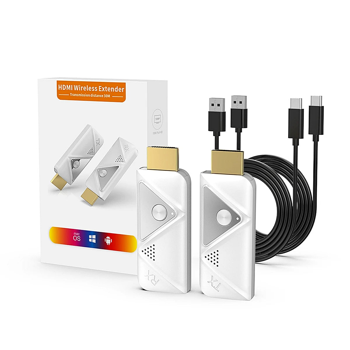 EXTENSOR HDMI INALÁMBRICO DT257W-H 30M FULL HD 30 METROS