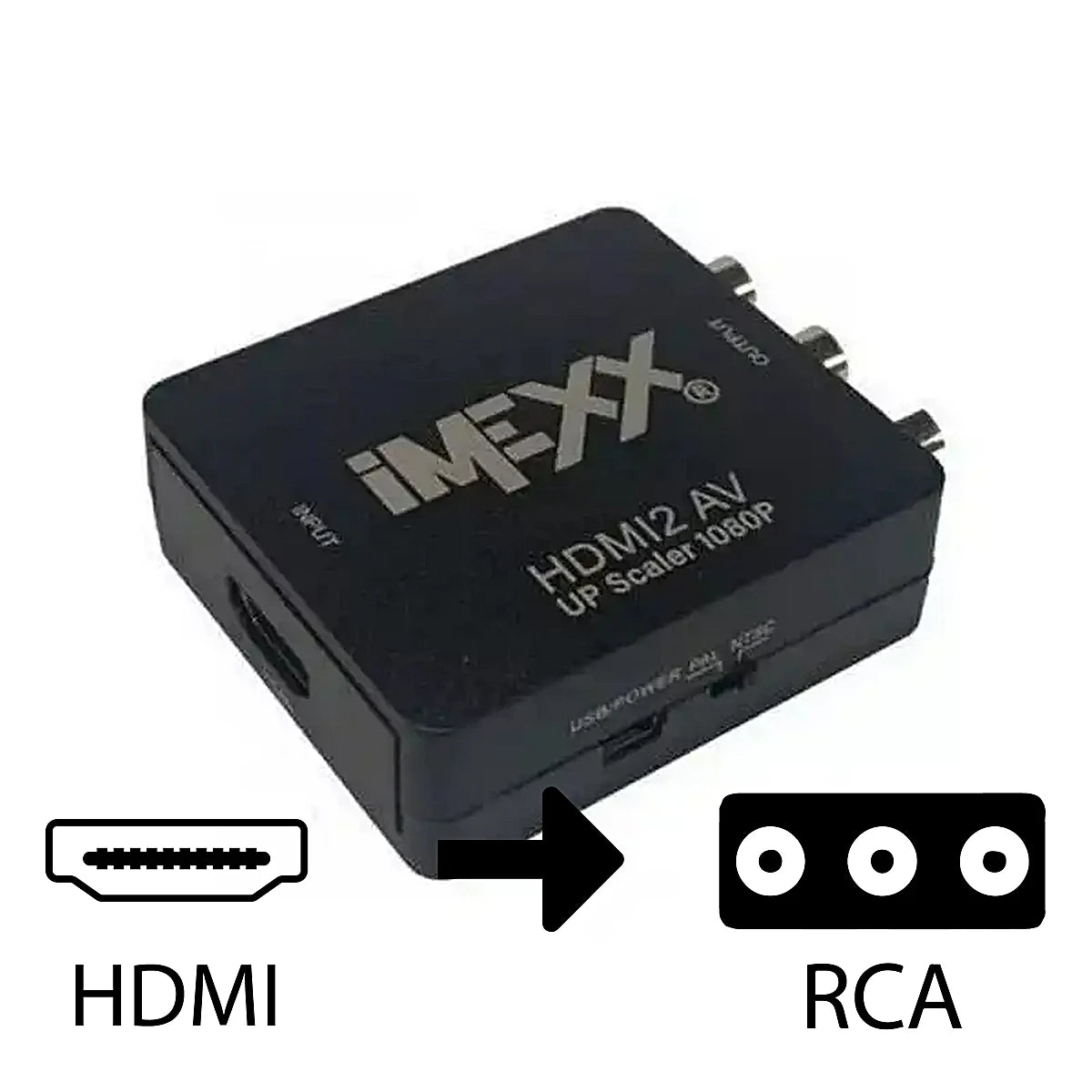 ADAPTADOR HDMI A RCA IMEXX