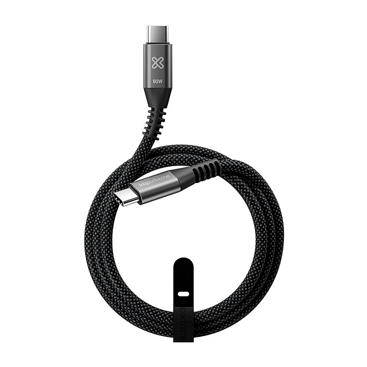 CABLE USB KLIPXTREME KAC-250 TIPO C A TIPO C 60W 1M
