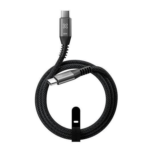 CABLE USB KLIPXTREME KAC-250 TIPO C A TIPO C 60W 1M