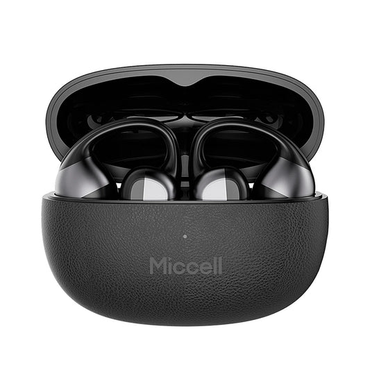 AUDIFONOS MICCELL CLIP-ON NEGRO