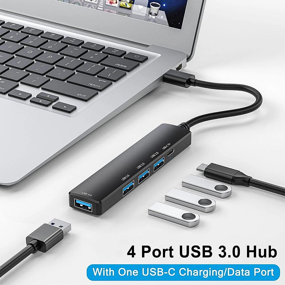CONCENTRADOR USB MICCELL VQ-DS01 USB 3.0