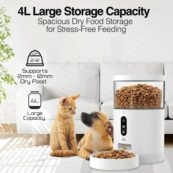 ALIMENTADOR INTELIGENTE PARA MASCOTAS ARGOMTECH