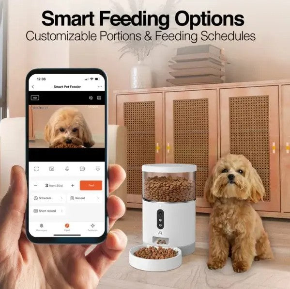 ALIMENTADOR INTELIGENTE PARA MASCOTAS ARGOMTECH