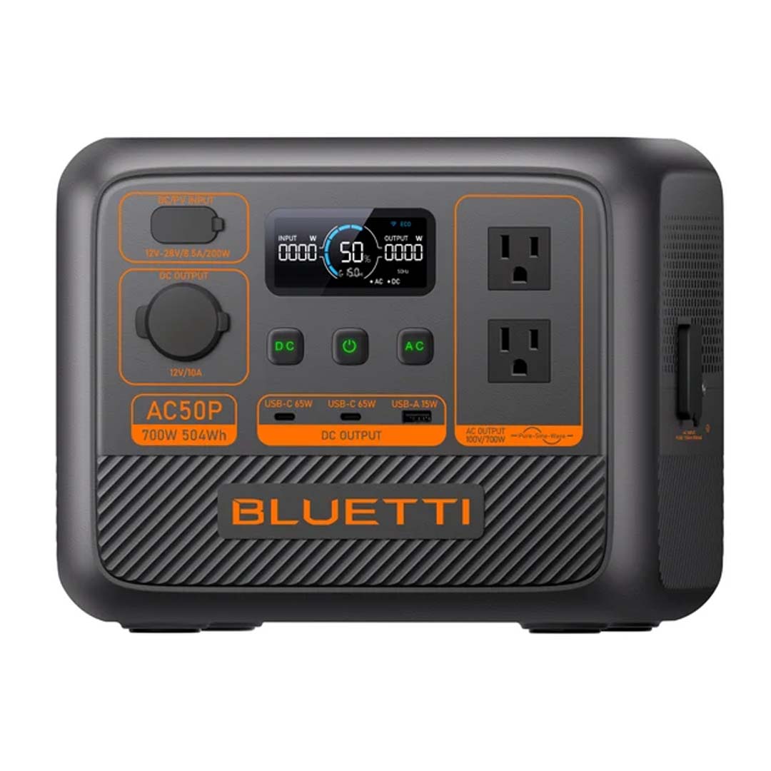 ESTACION DE ENERGIA PORTATIL BLUETTI AC50P 700W 504WH