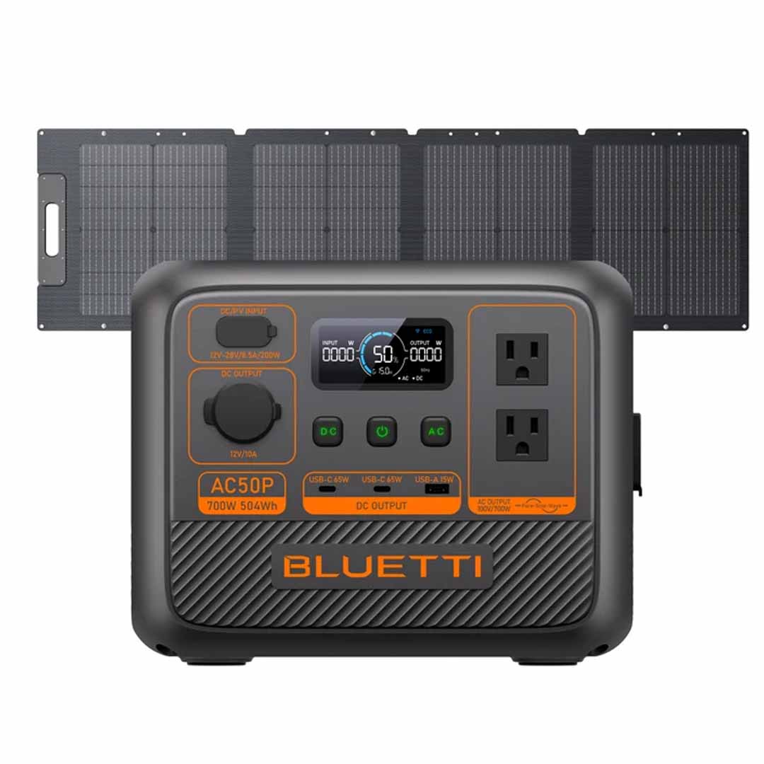 ESTACION DE ENERGIA PORTATIL BLUETTI AC50P 700W 504WH