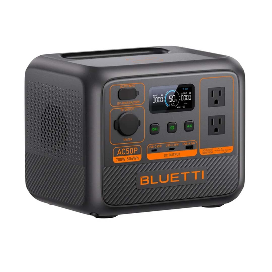 ESTACION DE ENERGIA PORTATIL BLUETTI AC50P 700W 504WH