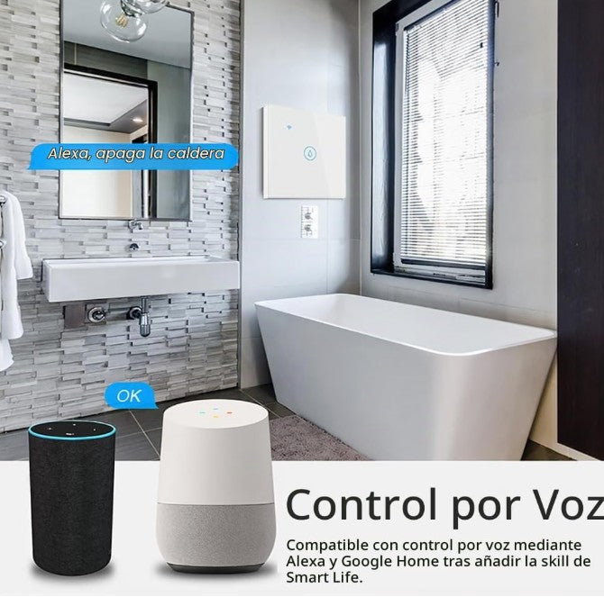 INTERRUPTOR INTELIGENTE PARA CALENTADOR DE AGUA
