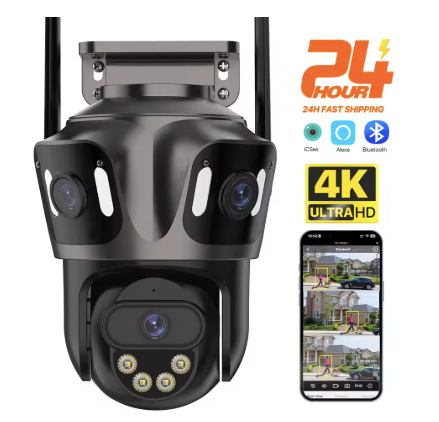 CAMARA IP WIFI 3 LENTES 15 MP