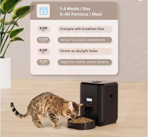 COMEDERO INTELIGENTE PARA MASCOTAS WIFI