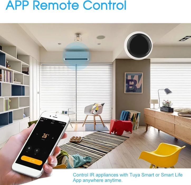 CONTROL REMOTO IR INTELIGENTE WIFI