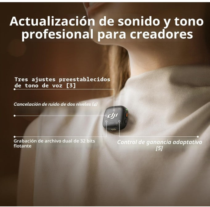 MICROFONO DJI MIC 3 (1 TX + 1 RX)